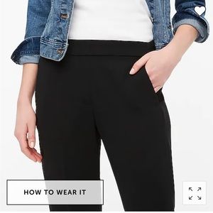 J. Crew Jamie Pant in Black